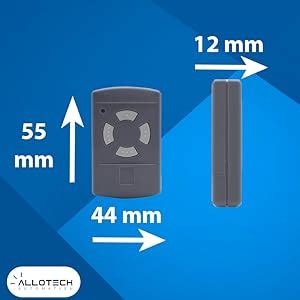 Allotech HOR 40 Fernbedienung für Tore und Garagentor 4 Kanäle 40 MHz