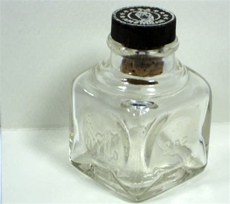 Vintage Glass Ink Well Sanford 2 Oz Bottle