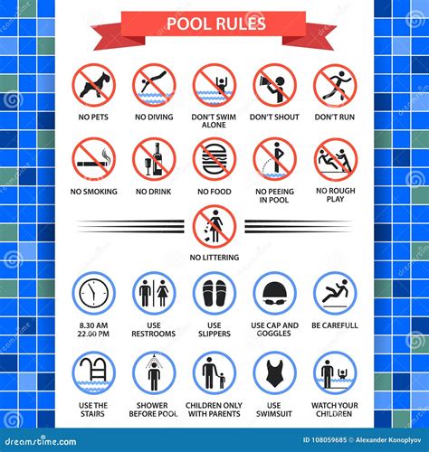 Safety Rules At The Swimming Pool at Patricia Howard blog