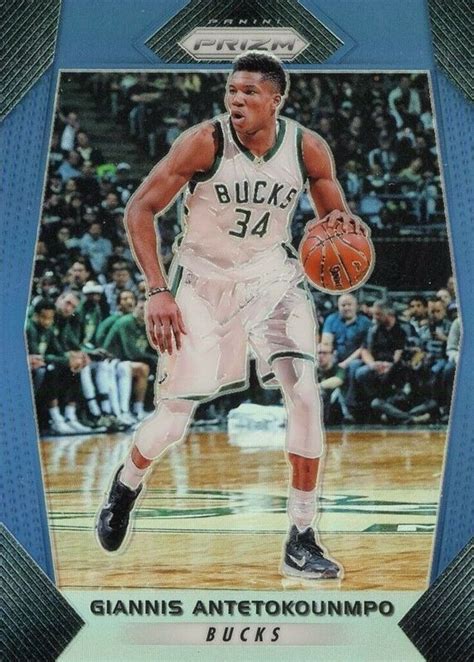 Giannis Antetokounmpo Prizm Blue Price Guide Sports