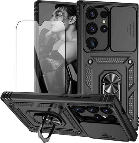 ARGOO Funda Para Samsung Galaxy S23 Ultra Uso Rudo TPU Case Con Ventana