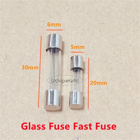 Glass Fuse 5x20mm 6x30mm 0 75a 750ma 16a 250v Fast Fuse 5 20 6 30 16a