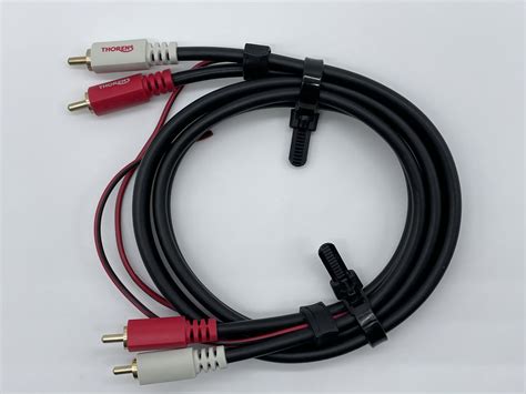 Kabel Chinch Phono Kabel F R Plattenspieler Online Kaufen Im Thorens