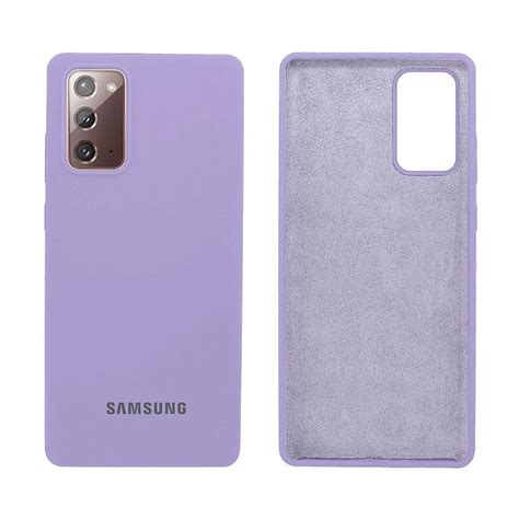 Capinha Galaxy Note 20 Em Silicone Aveludado Diversas Cores GCM Cases