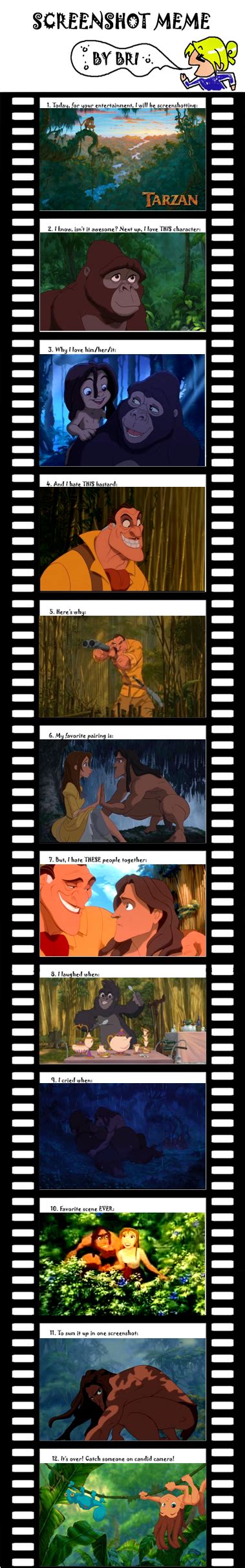 Tarzan Meme By Cari28ch3 On Deviantart