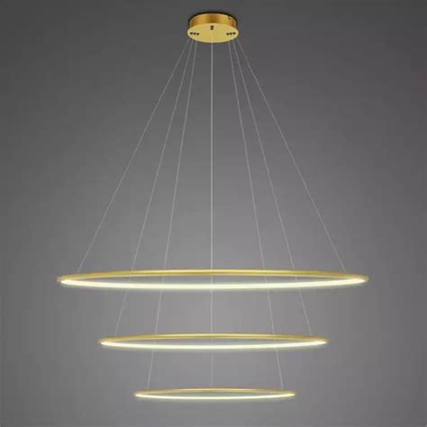 Pendant Lamp Led Ring No Cm In K Gold Dimmable Altavola Design