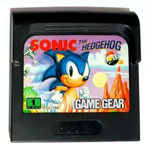 Sonic The Hedgehog 2 Sega Game Gear 1992 European Version For Sale Online Ebay