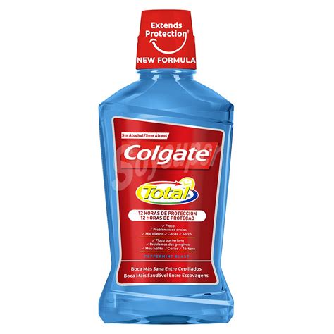 Colgate Total Enjuague Bucal Botella 500 Ml