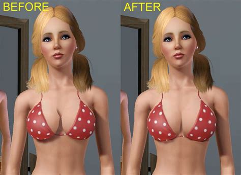 Sims 4 Breast Slider Mods Mazdeco