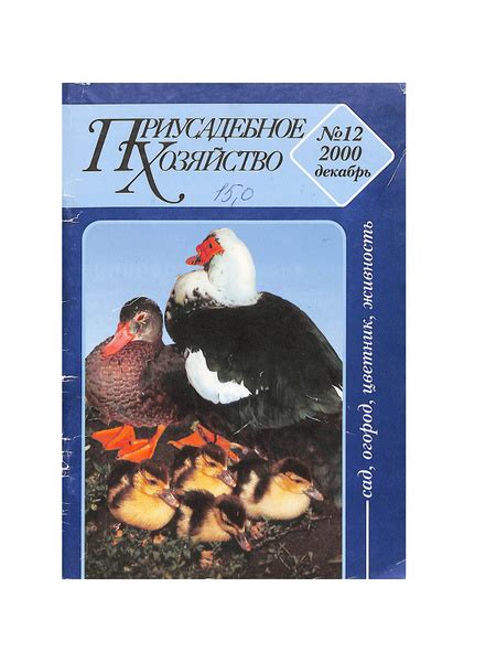 Журнал "Приусадебное хозяйство". № 12, 2000 - купить с доставкой по ...