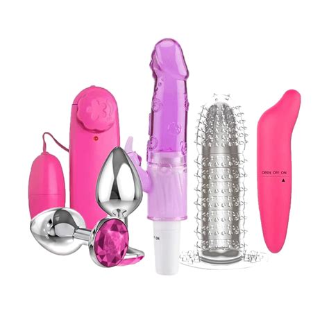 Kit Vibrador Estimulador de clitóris G sport Plug Anal de aço Bullet