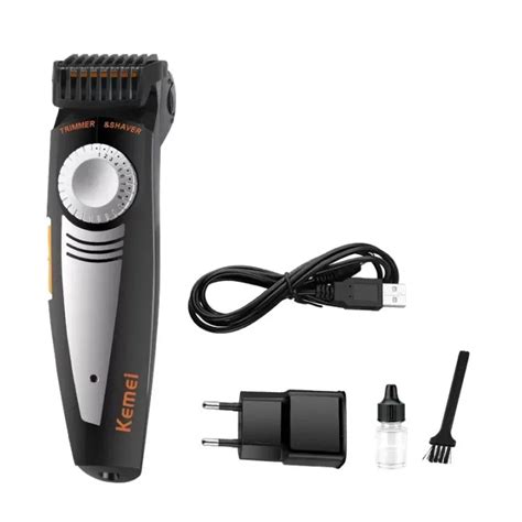 Good Kemei KM 819 Rechargeable 3D Dual Floating Electric Shaver Lazada PH