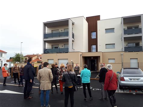 Inauguration de la résidence Les Aulnes à Aulnat le 21 octobre 2019