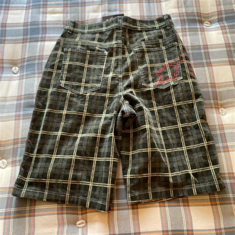 Plaid Jaded London Baggy Jorts Depop