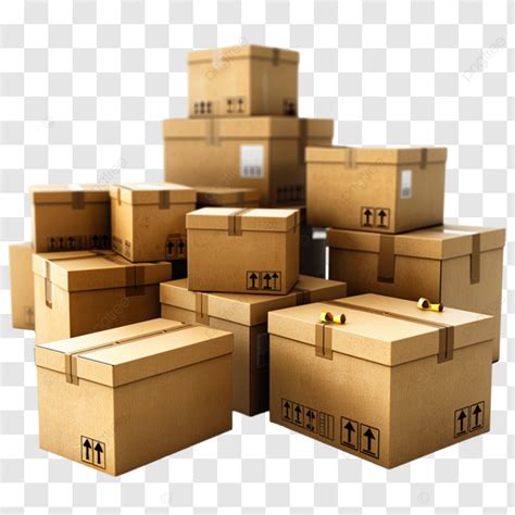 Multiple Cardboard Boxes Ready For Shipping Cardboard Boxes For