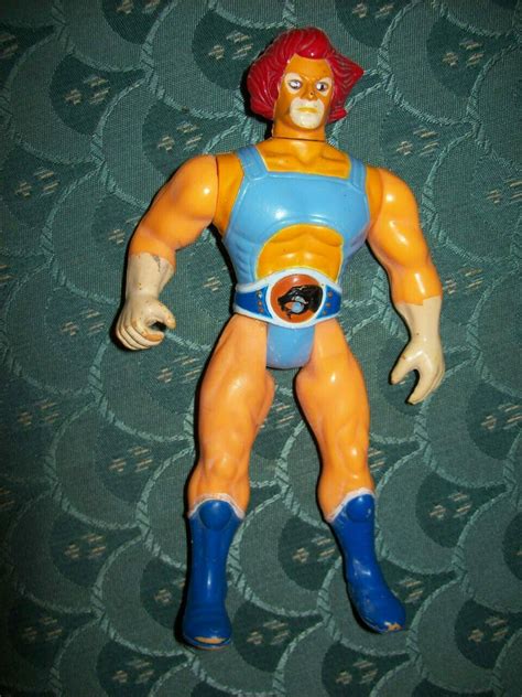 Vintage 1985 Ljn Toys Telepix T Wolf Thundercats Lion O Action Figure