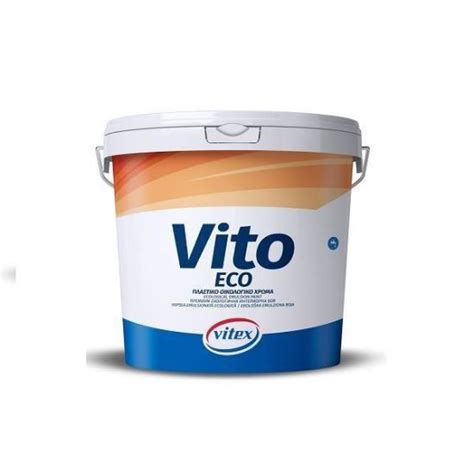 Vopsea Super Lavabila Premium Ecologica Mata VITEX VITO ECO Alba 15L