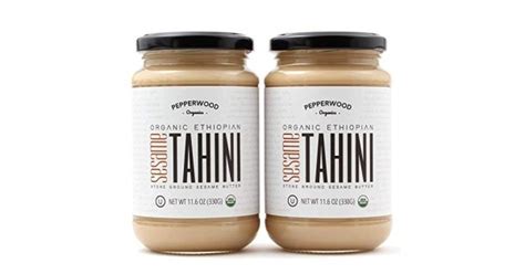 Organic Ethiopian Sesame Tahini Paste Hulled Stone Ground