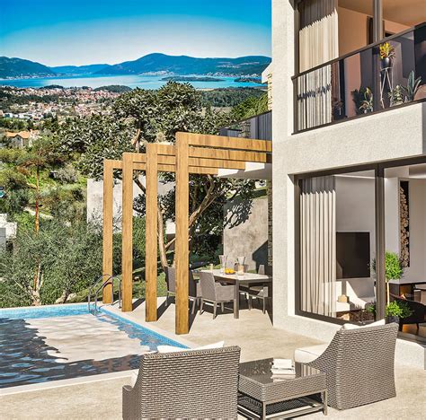 Moderne Kuće Sa Panoramskim Pogledom Na Zaliv Dream Montenegro Savills