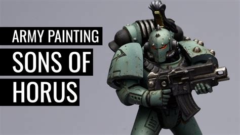 How To Paint Sons Of Horus Warhammer The Horus Heresy Space