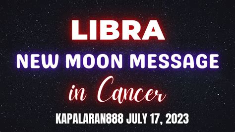 Wag Ka Malito Libra New Moon In Cancer July Tagalog Tarot