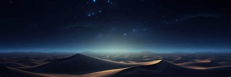 premium photo  tranquil desert night sky gradient background background image
