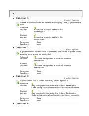 Week 6 Quiz Chapters 6 8 Quiz COURSE ACC 410 Docx Question 1 2 Out Of