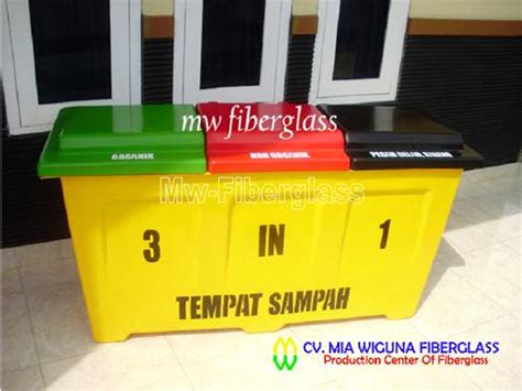 harga tempat sampah 3 in 1 murah | Jual Produk Fiberglass