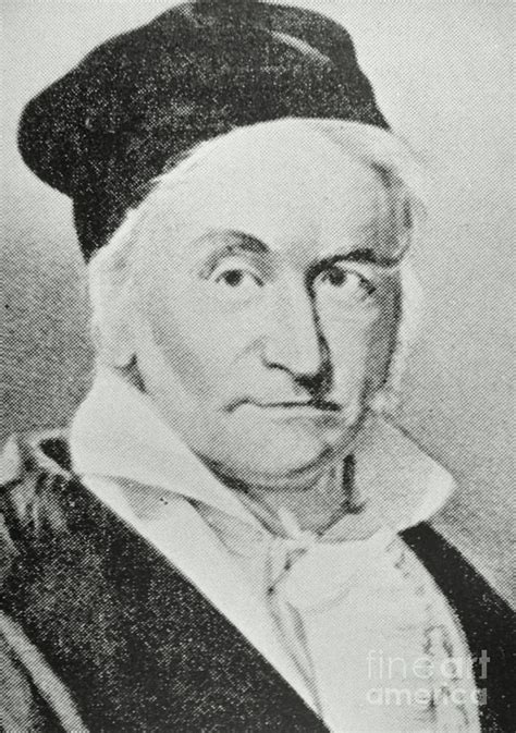 Karl Friedrich Gauss Photograph By Science Photo Library Fine Art America