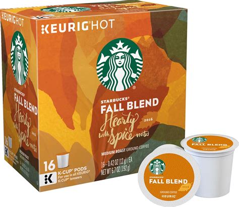 Customer Reviews Starbucks Fall Blend K Cup Pods Pack