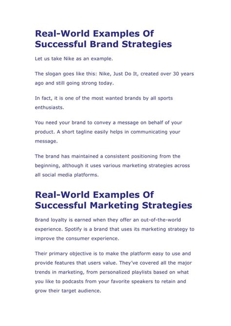 Brand Strategy Vs Marketing Strategy Pdf