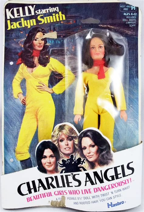 Charlie S Angels Kelly Jaclyn Smith Mint On Card 8 Inches Doll Hasbro 1977