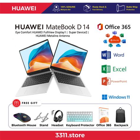 Huawei Matebook D14 2023 Laptop 12th Intel P Series Processor Eye Comfort 16gb Ram 512gb Ssd