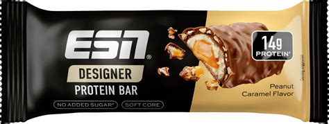 ESN Proteinriegel Designer Bar Peanut Caramel Geschmack 45 G