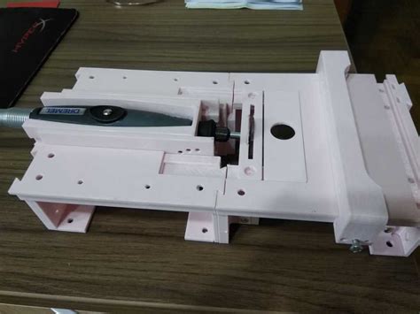 Free 3d File Dremel Table Saw With Cutting Angle Adjustment・3d Print