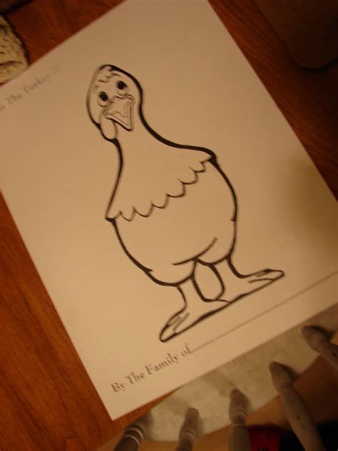 Naked Turkey Template Printable Templates