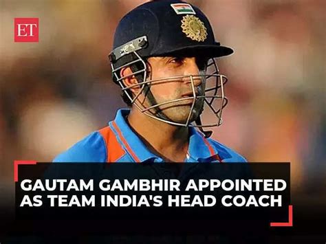 Gautam Gambhir Replaces Rahul Dravid As Team Indias Head Coach Bcci