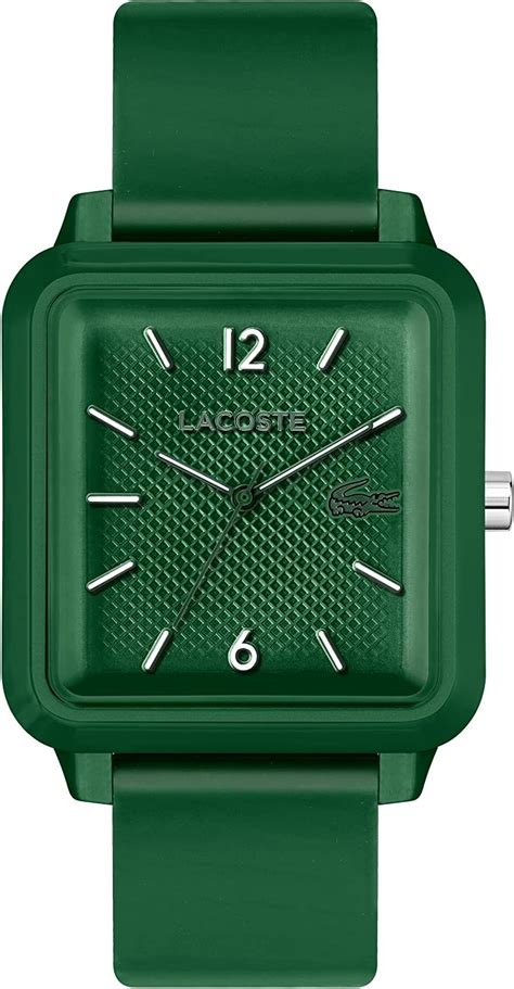 Lacoste 12 12 Studio Reloj De Cuarzo Para Hombre Verde Reloj De