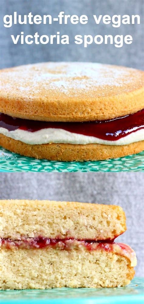 Gluten Free Vegan Victoria Sponge Cake Vegan Desserts Sugar Free