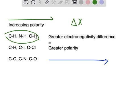 SOLVED:Arrange the single covalent bonds within each set in order of ...