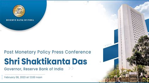 Post Monetary Policy Press Conference By Shri Shaktikanta Das Rbi