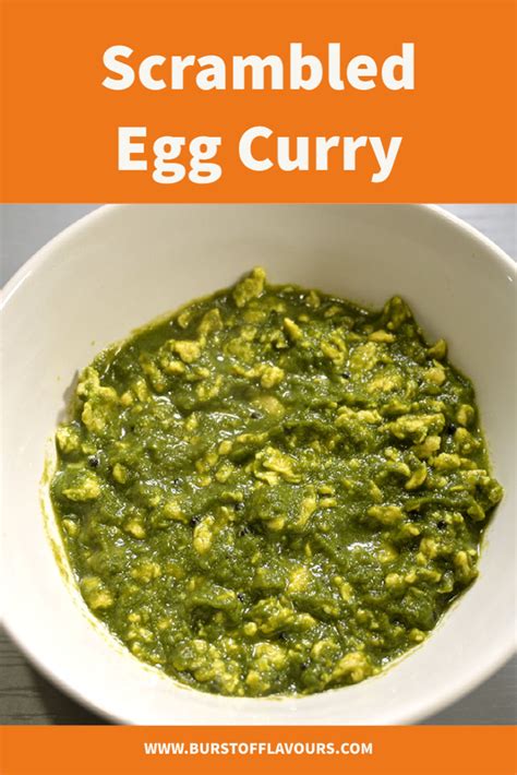 Scrambled Egg Curry Curry Recipes Egg Curry Recipes