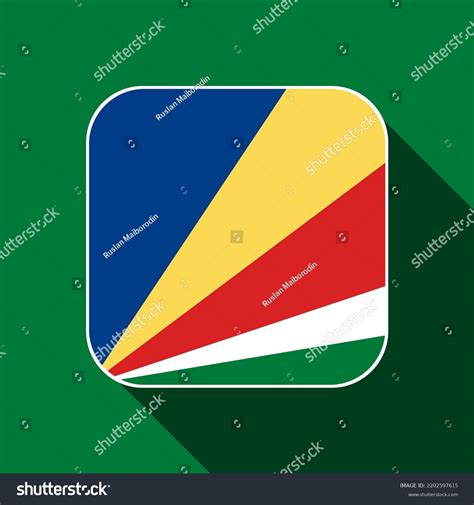 Seychelles Flag Official Colors Vector Illustration Stock Vector (Royalty Free) 2202597615 ...