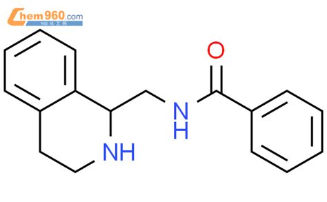 55375 96 71 苯甲酰氨基甲基 1234 四氢异喹啉化学式、结构式、分子式、mol 960化工网