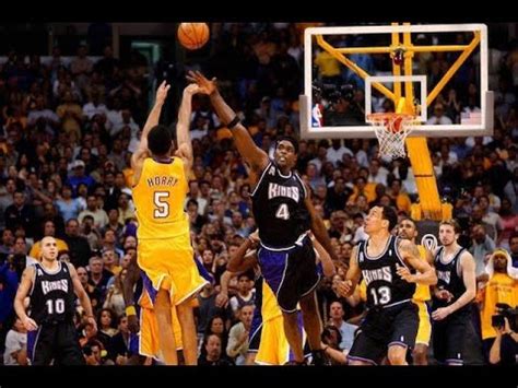 Los Angeles Lakers Vs Sacramento Kings 2002 WCF Pt2 YouTube