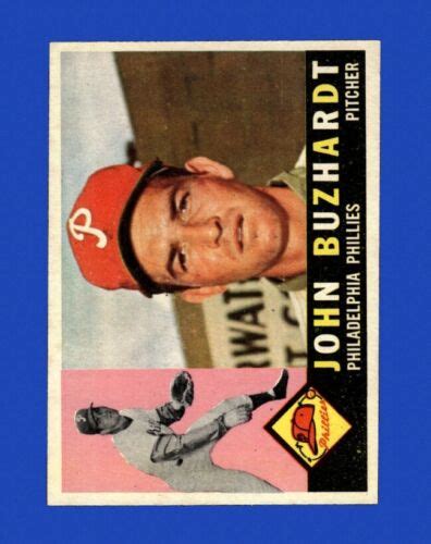 Topps Set Break John Buzhardt Ex Exmint Gmcards Ebay