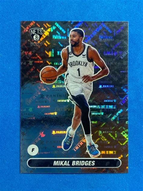 Figurine Panini Nba Sticker N Mikal Bridges Eur