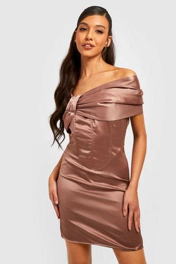 Mocha Bridesmaid Dresses Boohoo Us