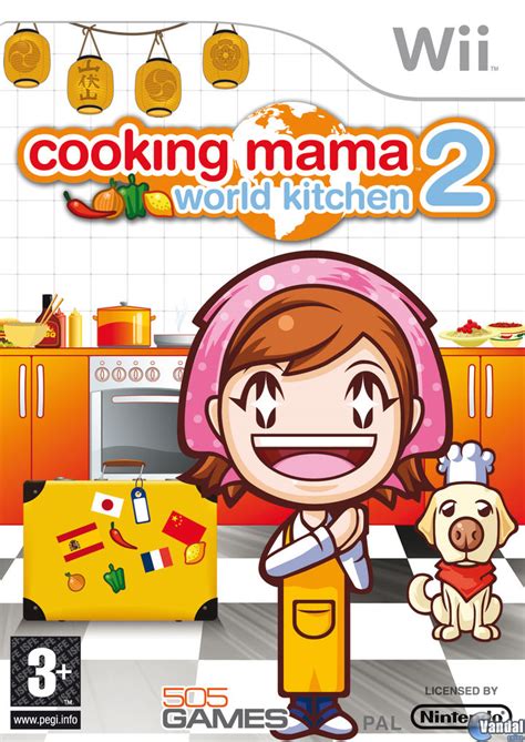 Cooking Mama World Kitchen Videojuego Wii Vandal