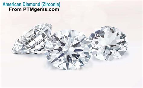 PTM 925 Sterling Silver Zircon American Diamond 3 25 Ratti Or 3 Cts